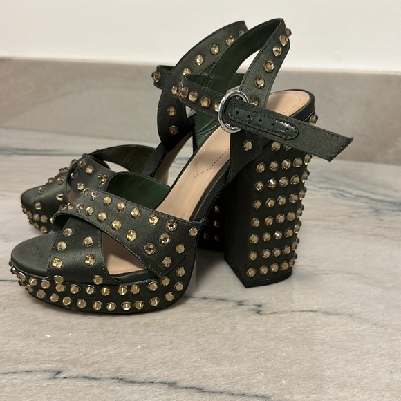 Aldo army green heels - Picture 2 of 4